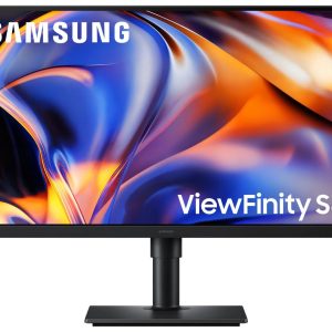 LCD Monitor-SAMSUNG-27 "-5120 x 2880 pixels-5K Ultra HD-Native aspect ratio 16:9-LCD-Flat-LS27H802EFAXEN