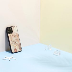 iKins case for Apple iPhone 12 Pro Max pink marble