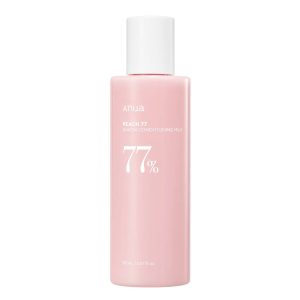 ANUA Peach 77% mitrinošs pieniņš sejas ādai ar persiku ekstraktu un niacinamīdu 150ml