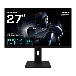 LCD Monitor-GIGABYTE-27 "-2560 x 1440 pixels-Quad HD-Native aspect ratio 16:9-LED-Flat-G27Q3EK