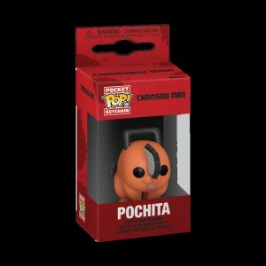 FUNKO POP! Atslēgu piekariņš: Chainsaw Man - Pochita