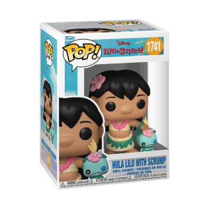 FUNKO POP! Vinila figūra: Disney: Lilo & Stitch - Hula Lilo with Scrump