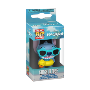 FUNKO POP! atslēgu piekariņš: Disney: Lilo & Stitch - Stitch in Tube
