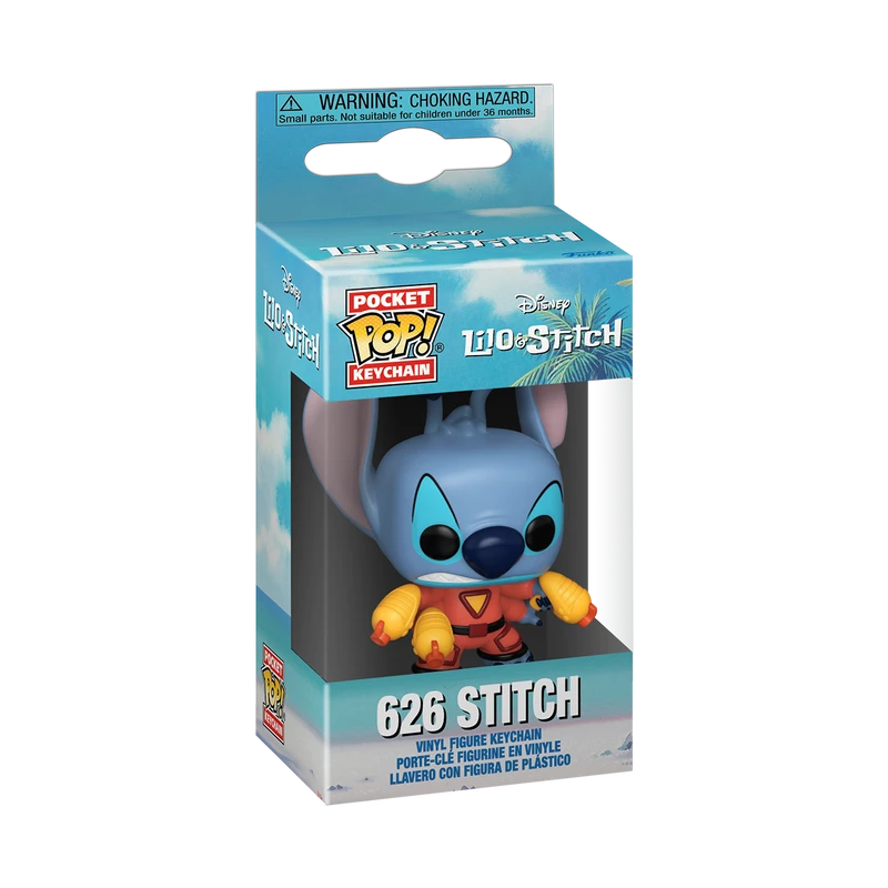 FUNKO POP! atslēgu piekariņš: Disney: Lilo & Stitch - Stitch 626