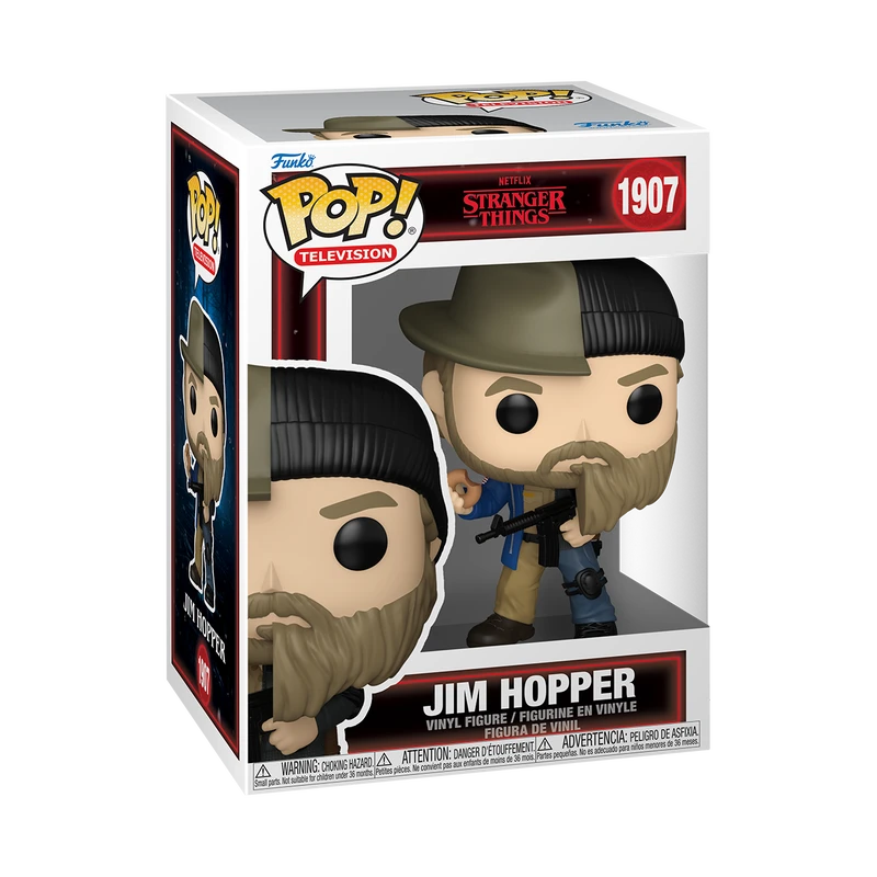 FUNKO POP! Vinila figūra: TV: Stranger Things S7 - Jim Hopper ,Split,