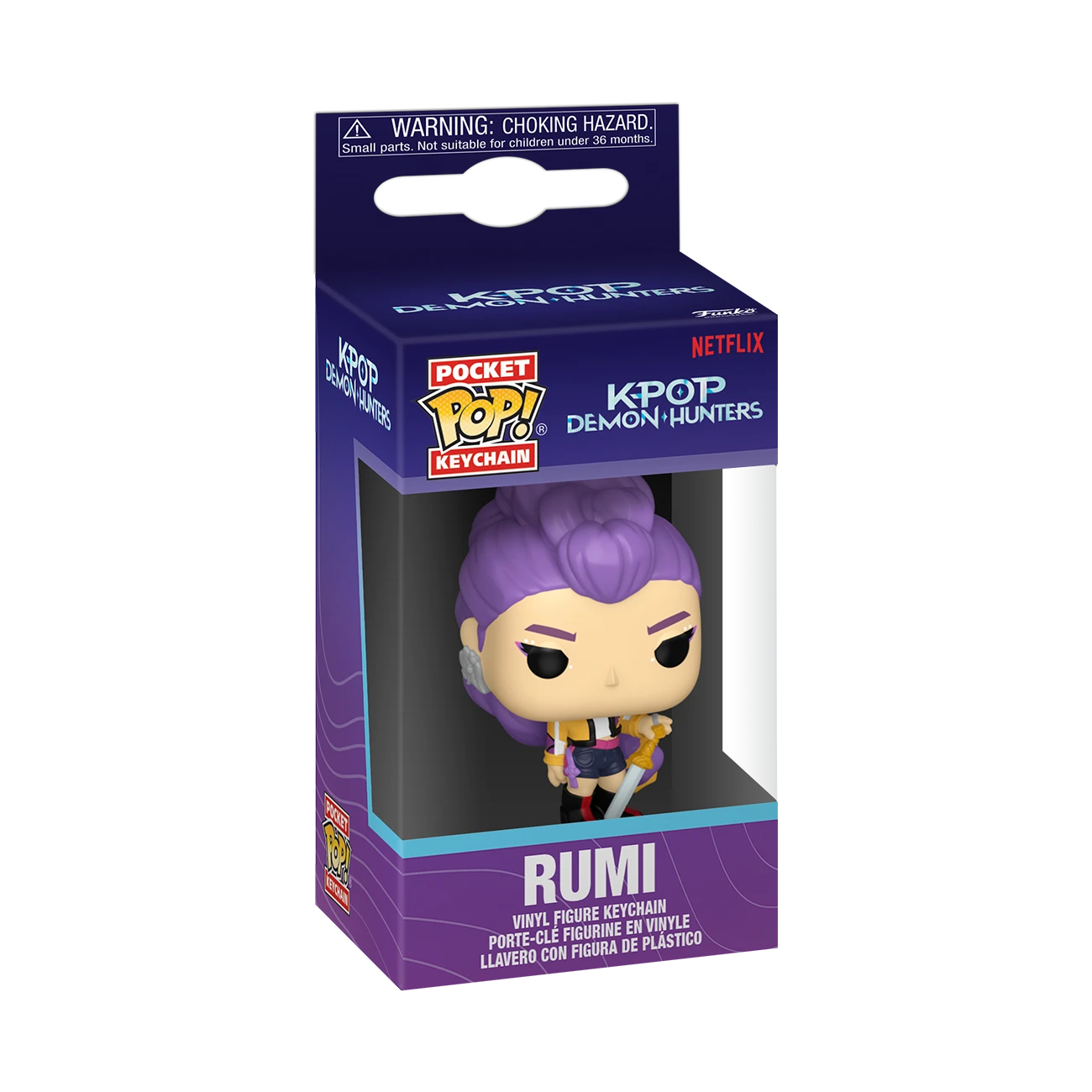 FUNKO POP! atslēgu piekariņš: KPop Demon Hunters - Rumi