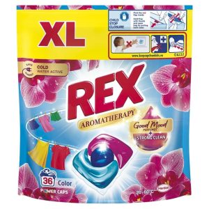 Kapsulas mazgāšanai Rex Macadamia Oil Colo, 36 gab.