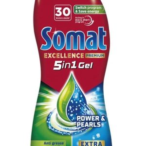 Trauku mazgājamās mašīnas želeja Somat Premium 5in1. 0.540 l