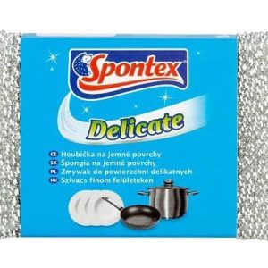 Sūklis-skrāpis Spontex Delicate, zelta krās./sudraba krās.