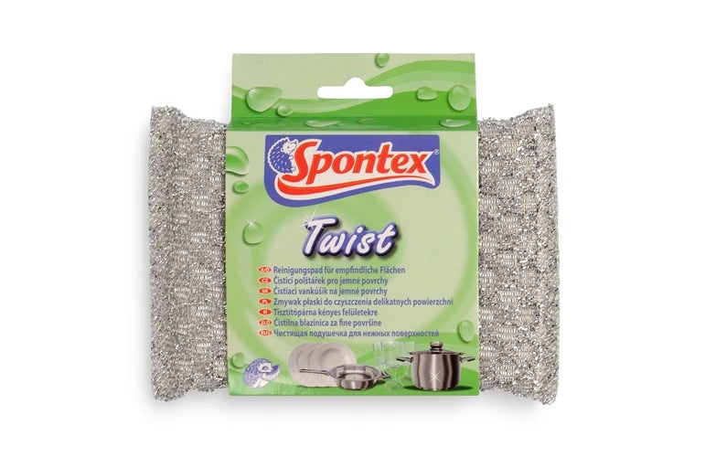 Tīrīšanas sūklis Spontex, sudraba