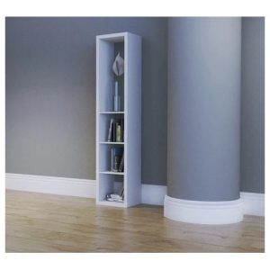 Grīdlīste SK003 713460, 240 cm x 9 cm x 1.2 cm x 9 cm, balta