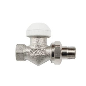 Ventilis Herz TS-90 Straight, 1/2 collas - uzgriežņis, 10 Bar