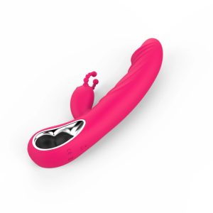 Erolab Cheeky Bunny G-spot & Clitoral Massager Rose Pink ,ZYCP01r,