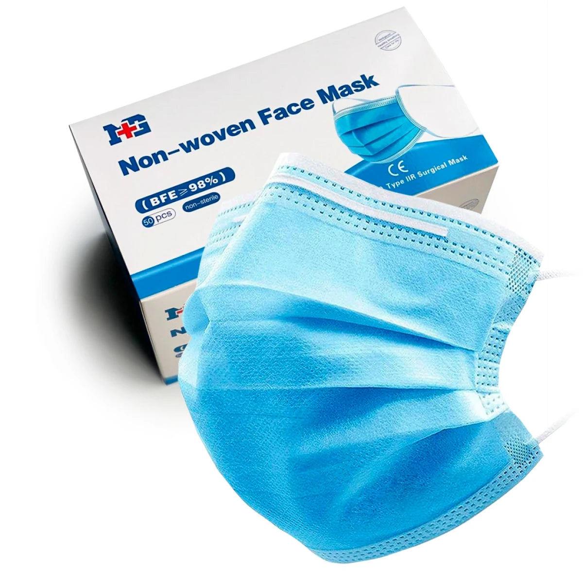 Uniroar Non-woven Face Mask ,50pcs,